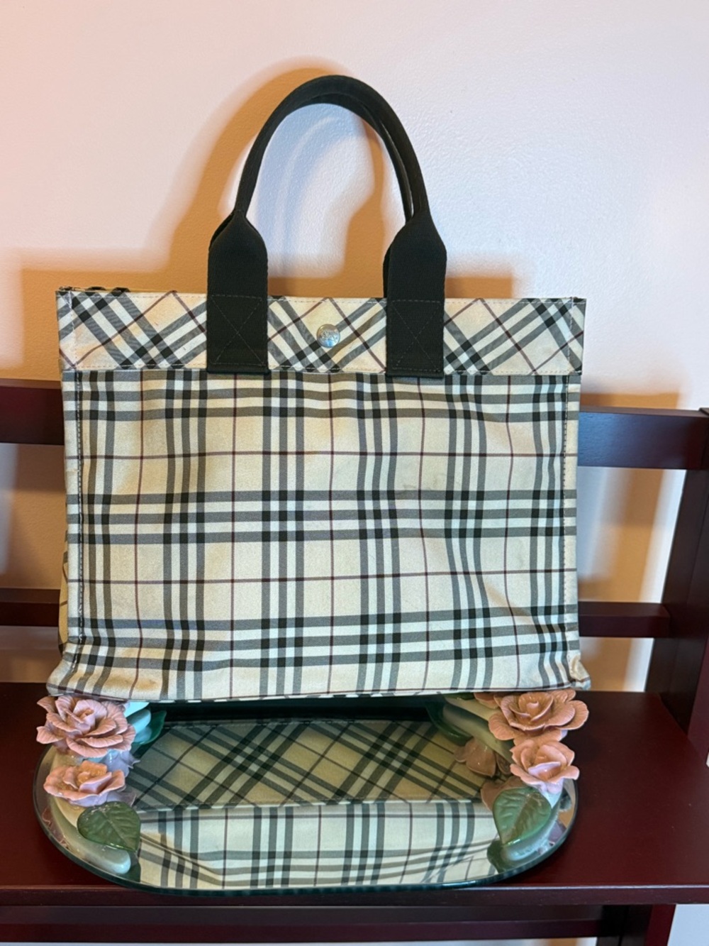 Burberry blue label Classic  Tote